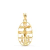 Cruz De Caravaca Oro 18K Cerco Oval 25Mm<Alda Joyeros Outlet