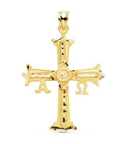 Cruz De Covadonga Oro Amarillo 18 K 40 Mm<Alda Joyeros Discount