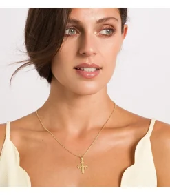 Cruz De Covadonga Pequena Oro Amarillo 18K 24Mm<Alda Joyeros Best Sale