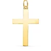 Cruz De Oro 18K 38Mm Rectangular Brillo<Alda Joyeros Discount