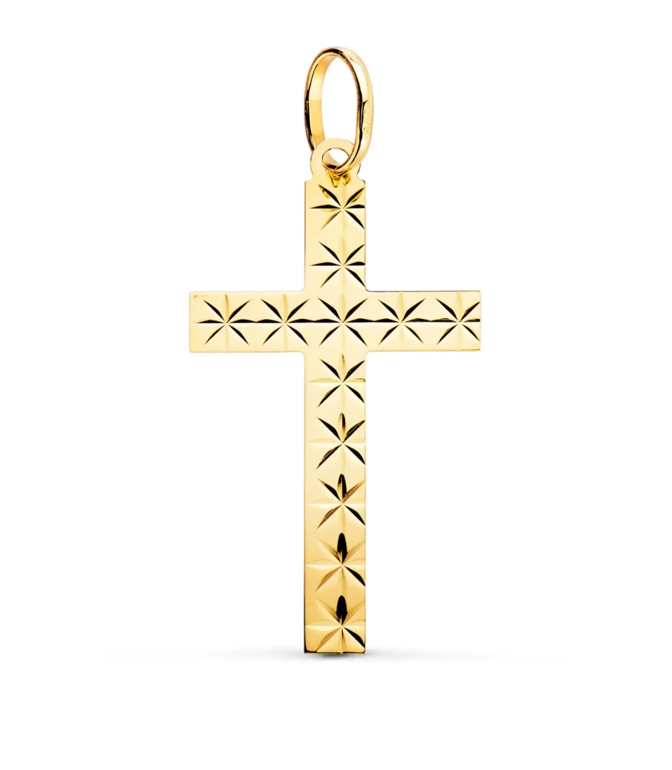 Cruz Estrellada Oro Amarillo 18K<Alda Joyeros Sale
