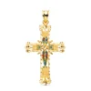Cruz Filigrana Vidriera Oro Amarillo 18K 40Mm<Alda Joyeros Fashion