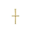 Cruz Lisa De Oro Amarillo 18 K 23 Mm<Alda Joyeros Sale
