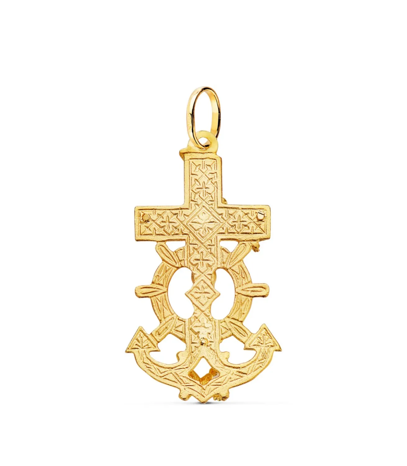 Cruz Marinera Cristo Oro 18K 35Mm<Alda Joyeros Best Sale