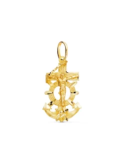 Cruz Marinera Cristo Oro 18K 28Mm<Alda Joyeros Outlet