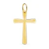 Cruz Plana Redondeada Oro 18K 25 Mm<Alda Joyeros Hot