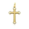 Cruz Tallada Oro Amarillo 18 K 25 Mm<Alda Joyeros Cheap