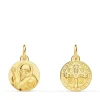 Escapulario San Benito Oro Amarillo 18K 12Mm<Alda Joyeros Outlet