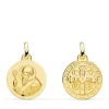 Escapulario San Benito Oro Amarillo 18K 16Mm<Alda Joyeros Cheap