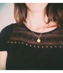 Escapulario San Benito Oro Amarillo 18K 14Mm<Alda Joyeros Best