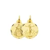 Escapulario V. Candelaria Y Cristo De La Laguna Oro 18K 20 Mm<Alda Joyeros Outlet