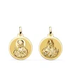 Escapulario V. Carmen Y C. Jesus Oro 18K 18 Mm Brillo<Alda Joyeros Best Sale
