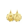 Escapulario V. De La Cabeza De Zujar Y Corazon De Jesus Oro 18K 18 Mm<Alda Joyeros New