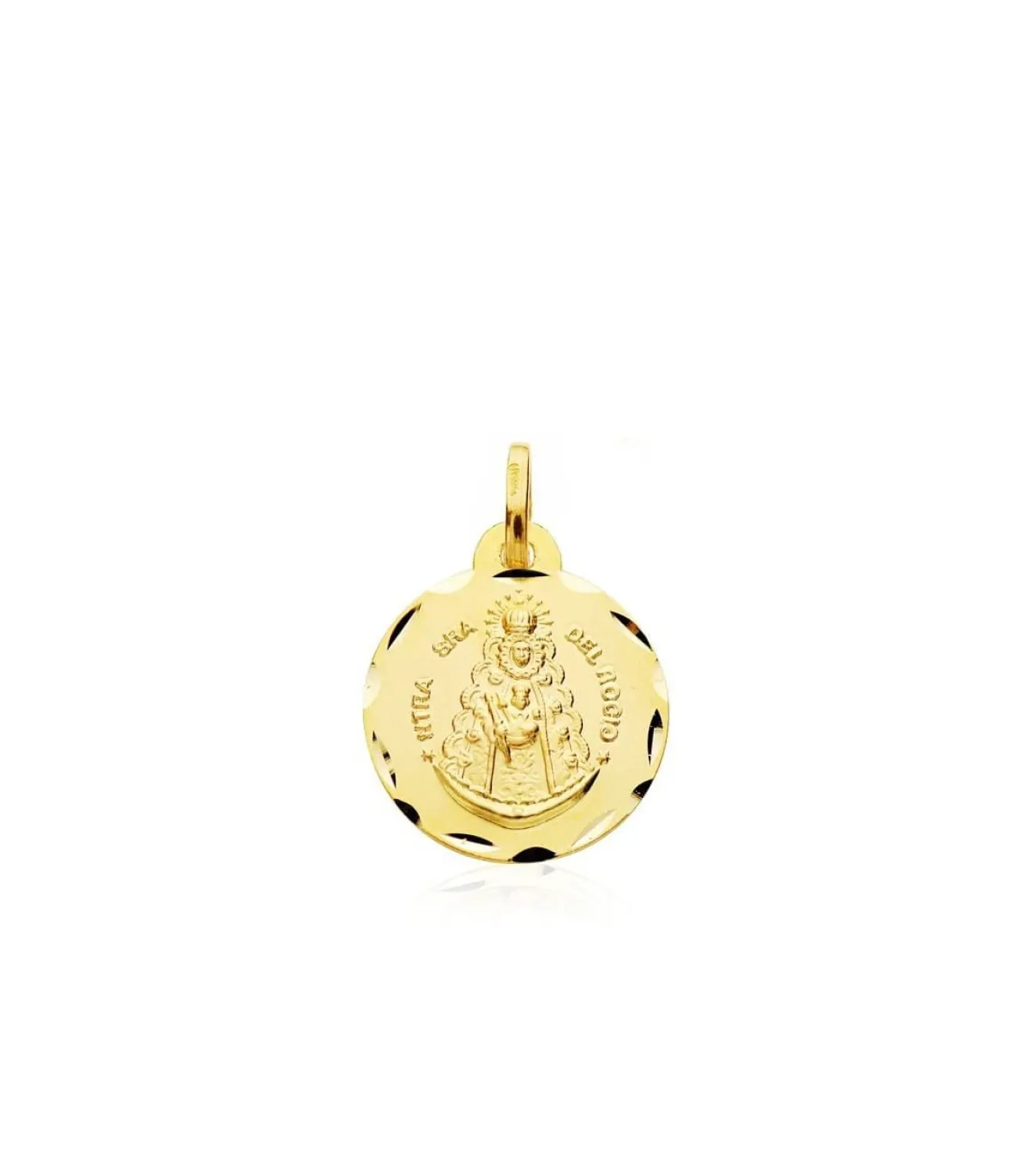 Escapulario V. Del Rocio Y V. De Cinta Oro 18K 16 Mm<Alda Joyeros Best