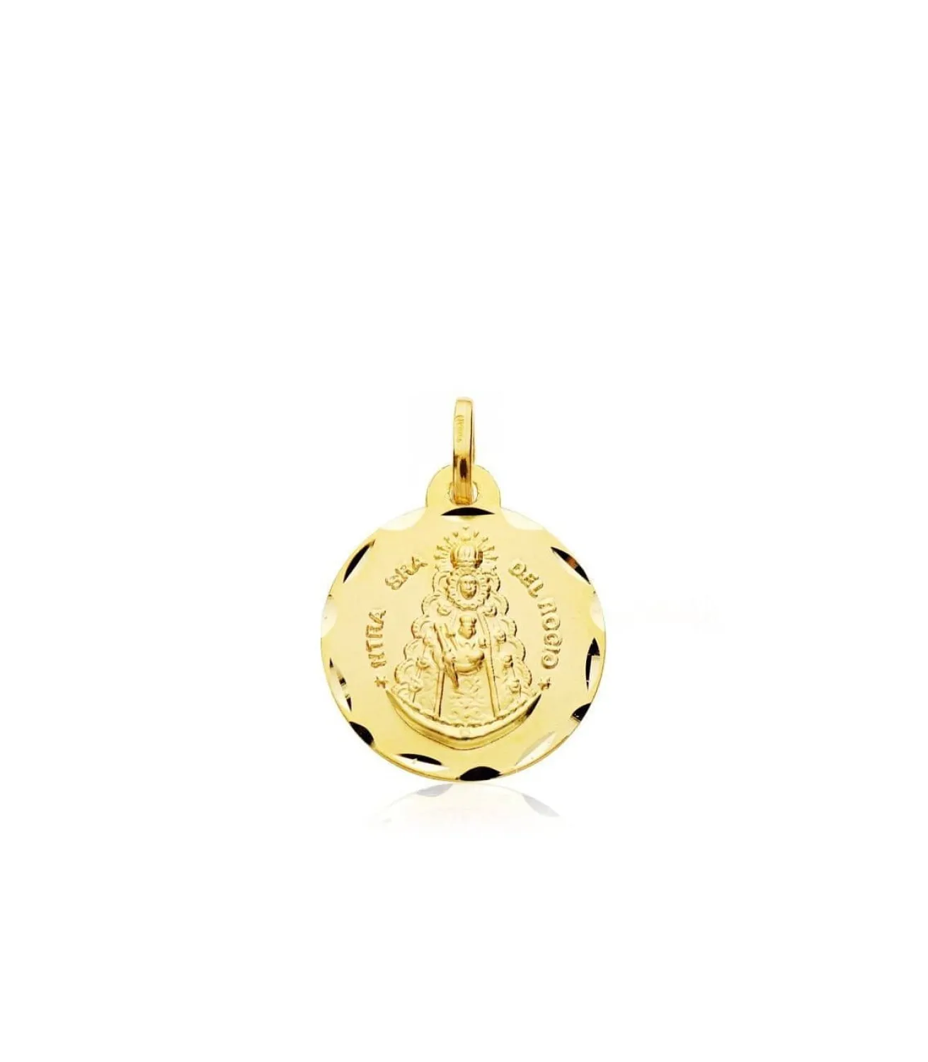 Escapulario V. Del Rocio Y V. De Cinta Oro 18K 18 Mm<Alda Joyeros New