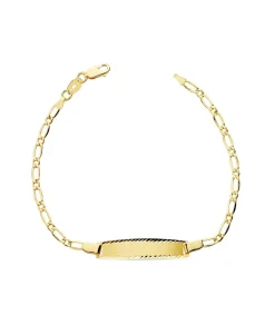 Esclava 1 Comunion Oro 18K 17Cm Eslabon 1X1<Alda Joyeros Sale