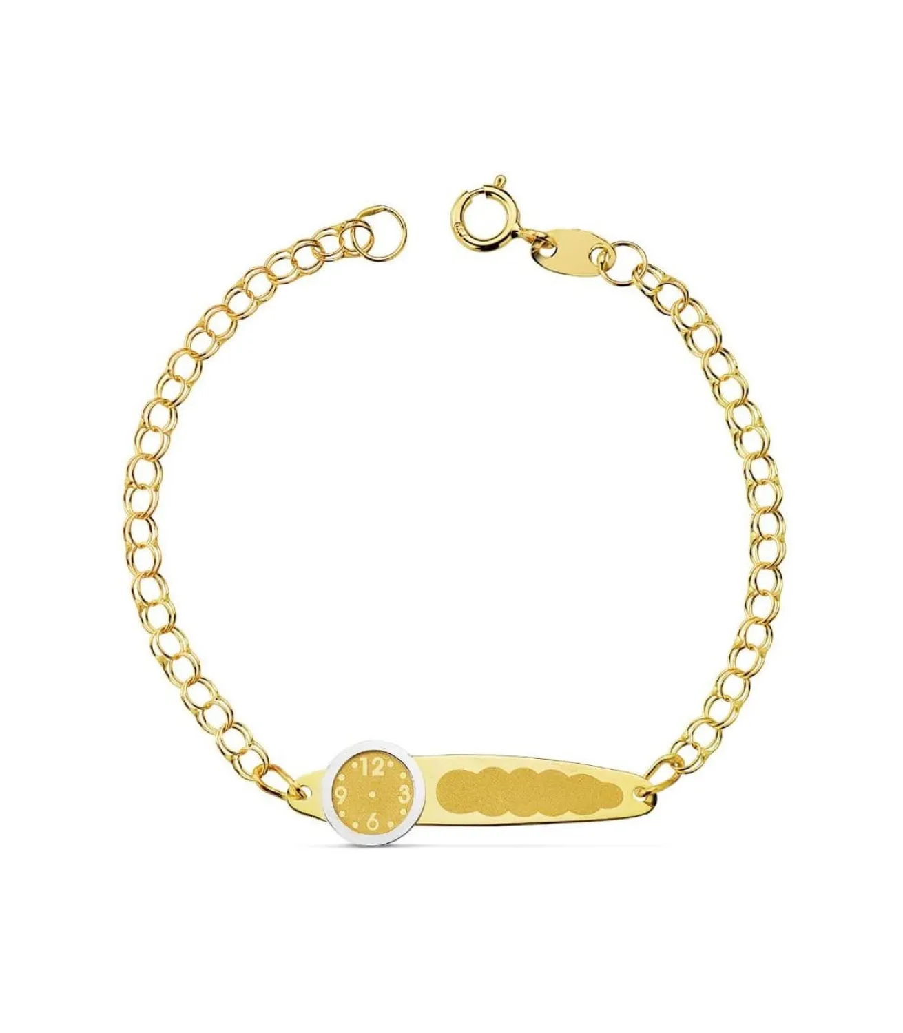 Esclava Bebé Bicolor 18 Ktes 2 Reloj<Alda Joyeros Fashion