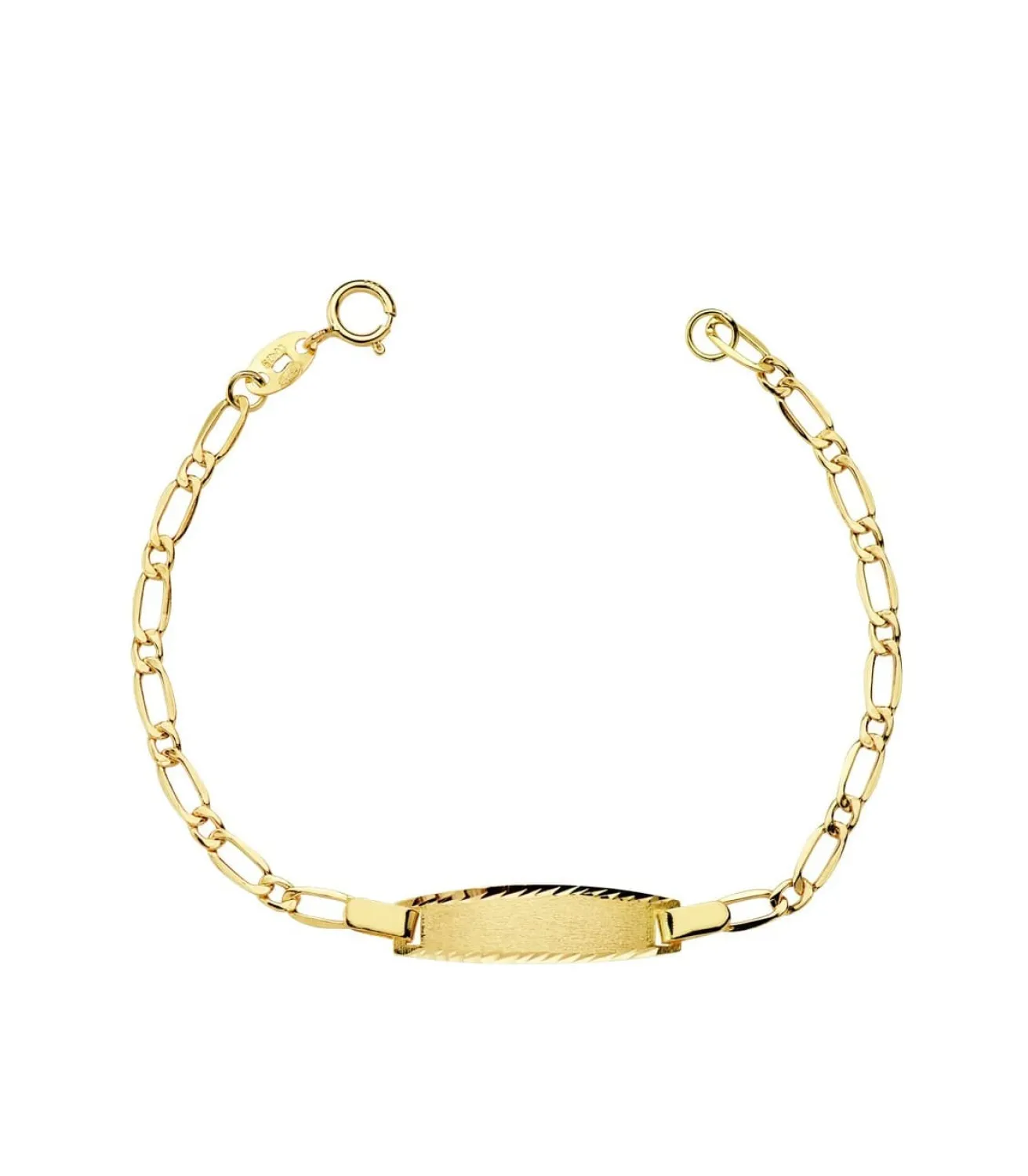Esclava Bebé Figaro 3X1 Oro Amarillo 18 K<Alda Joyeros Best