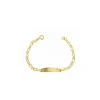 Esclava Bebé Oro 18 Ktes - Eslabon 1X1 Tallado<Alda Joyeros Outlet