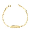 Esclava Bebé Oro Amarillo 18K Ancla<Alda Joyeros Online