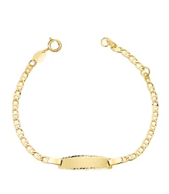 Esclava Bebé Oro Amarillo 18K Ancla<Alda Joyeros Online