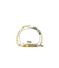 Esclava Bebé Oro 18Ktes 1 Bilbao<Alda Joyeros Sale