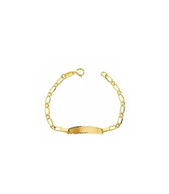 Esclava Bebé Oro 18Ktes - Eslabon 1X1<Alda Joyeros Online