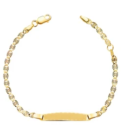 Esclava Oro 18K Eslabones Tallados 16.5Cm<Alda Joyeros Cheap
