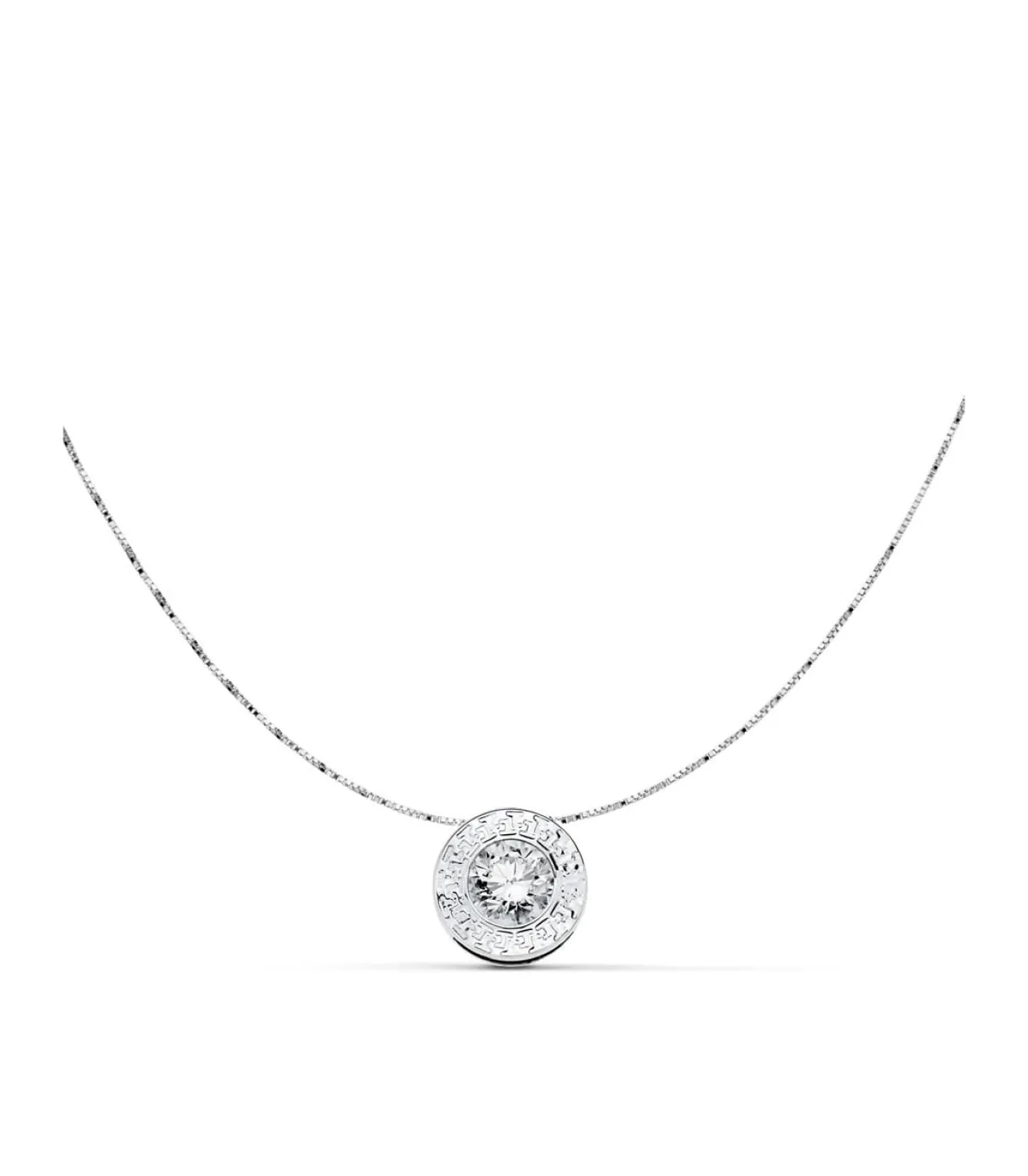 Gargantilla Anna Chaton Oro Blanco 18 K<Alda Joyeros Hot