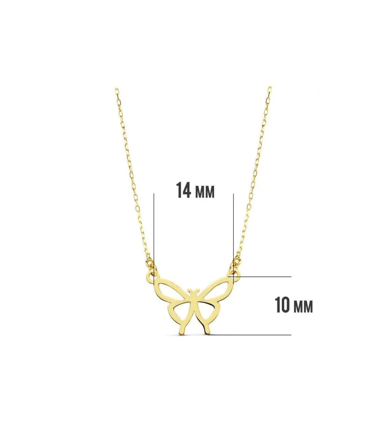 Gargantilla Butterfly 18 Ktes<Alda Joyeros Shop