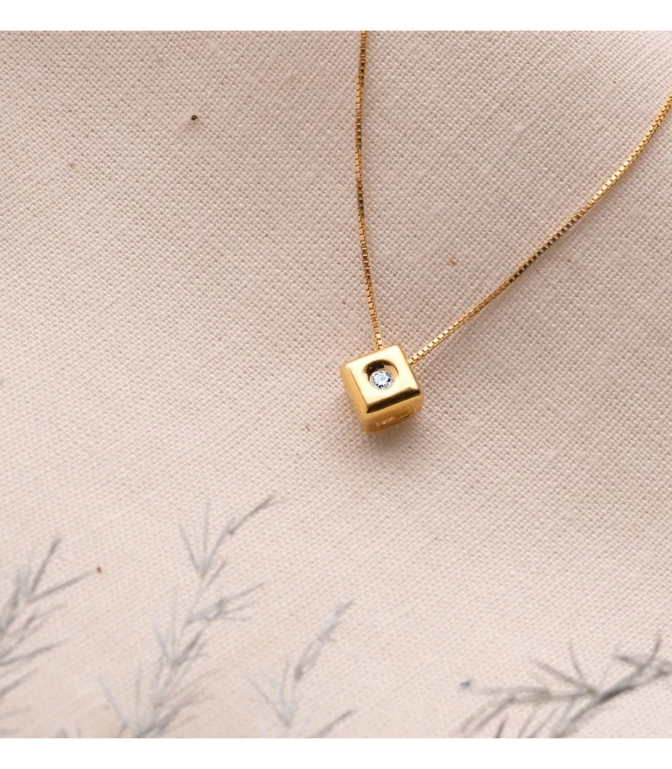 Gargantilla Cherie Diamantes 0.015 Qtes. Oa 18K<Alda Joyeros Online