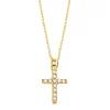 Gargantilla Cruz Diamante 0.050 Qtes. Oa 18K<Alda Joyeros Fashion