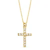 Gargantilla Cruz Diamante 0.090 Qtes. Oa 18K<Alda Joyeros Flash Sale