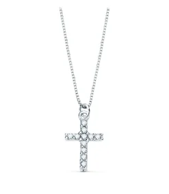 Gargantilla Cruz Diamante 0.050 Qtes. Ob 18K<Alda Joyeros Best