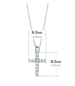 Gargantilla Cruz Diamante 0.050 Qtes. Ob 18K<Alda Joyeros Best