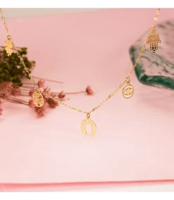 Gargantilla De Oro 18K Lucky Charm<Alda Joyeros New