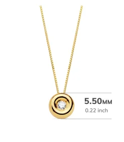 Gargantilla Delicia 0.020 Qtes. Oa 18K<Alda Joyeros Best Sale