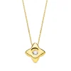 Gargantilla Estrella Diamantes 0.020 Qtes. Oa 18K<Alda Joyeros Fashion