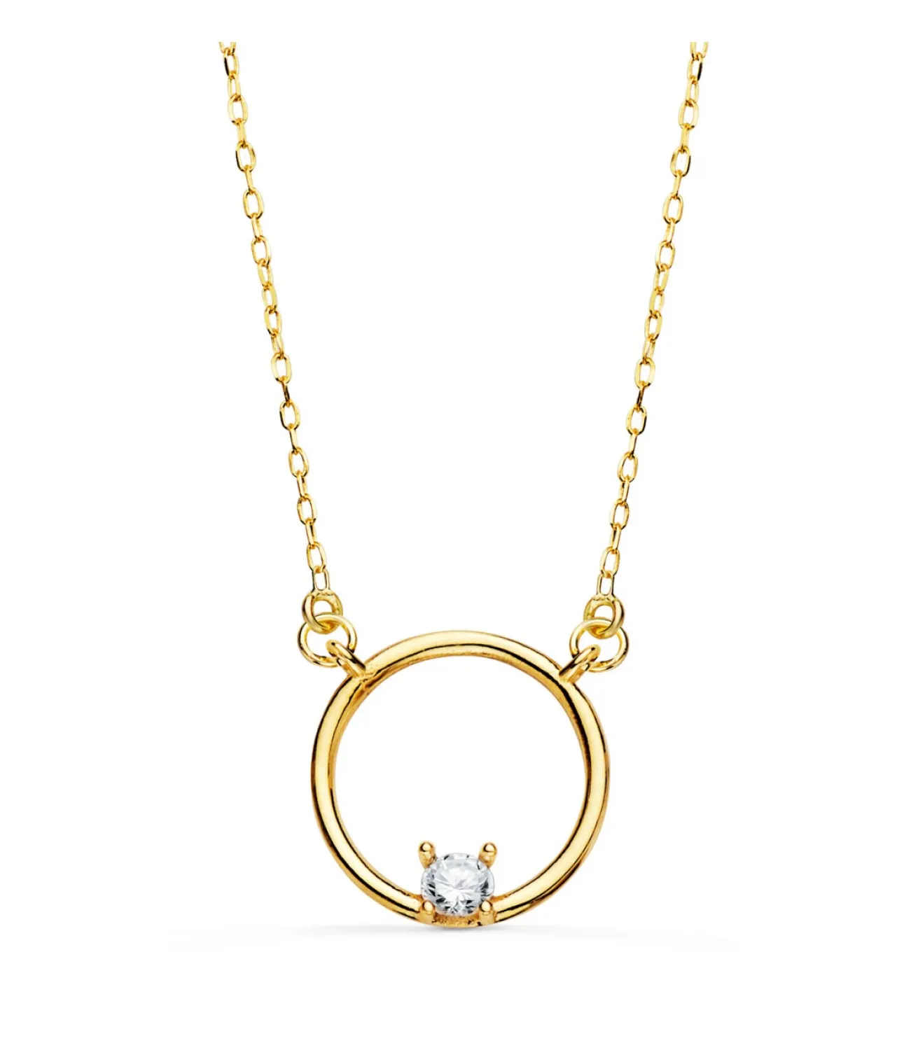 Gargantilla Meraki Oro 18K Circulo<Alda Joyeros Online