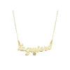 Gargantilla Mujer Oro Amarillo 18K Frase "Te Quiero"<Alda Joyeros Cheap