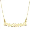 Gargantilla Mujer Oro Amarillo 18K Letras Mama<Alda Joyeros Fashion