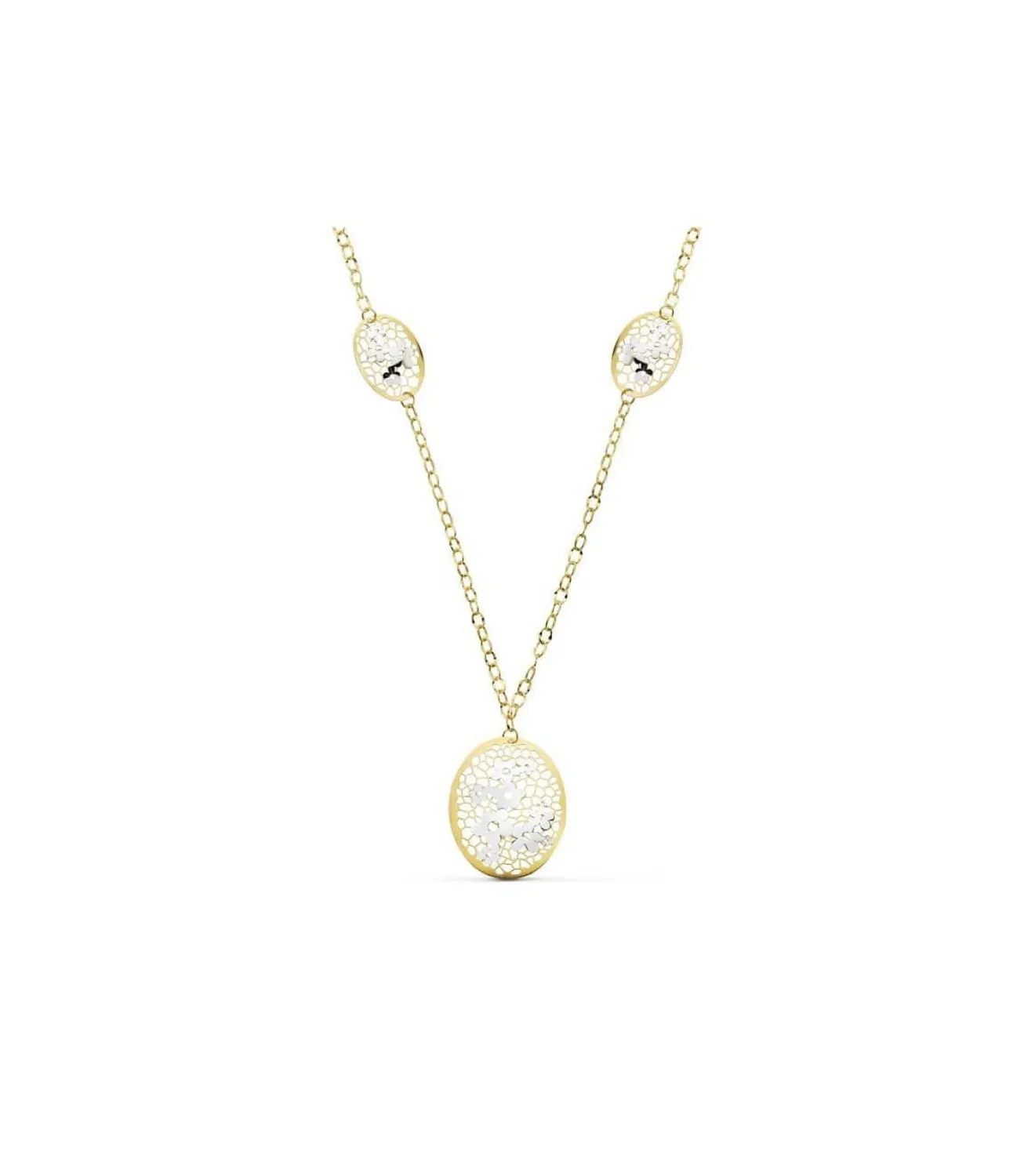 Gargantilla Oro Bicolor 18K Gentle Breeze<Alda Joyeros Hot