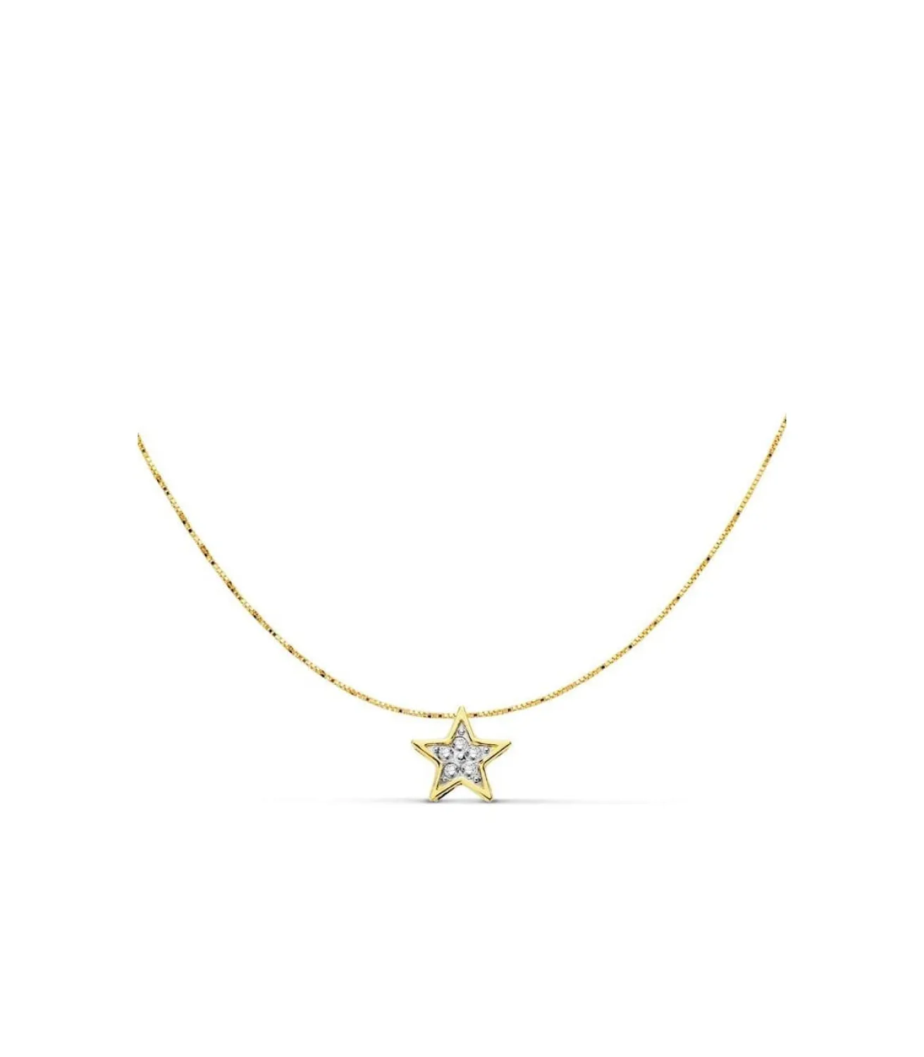 Gargantilla Oro Bicolor Zita 18 Ktes<Alda Joyeros Sale