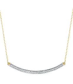 Gargantilla Spark Bar Oro Bicolor 18K 44 + 2Cm<Alda Joyeros Sale