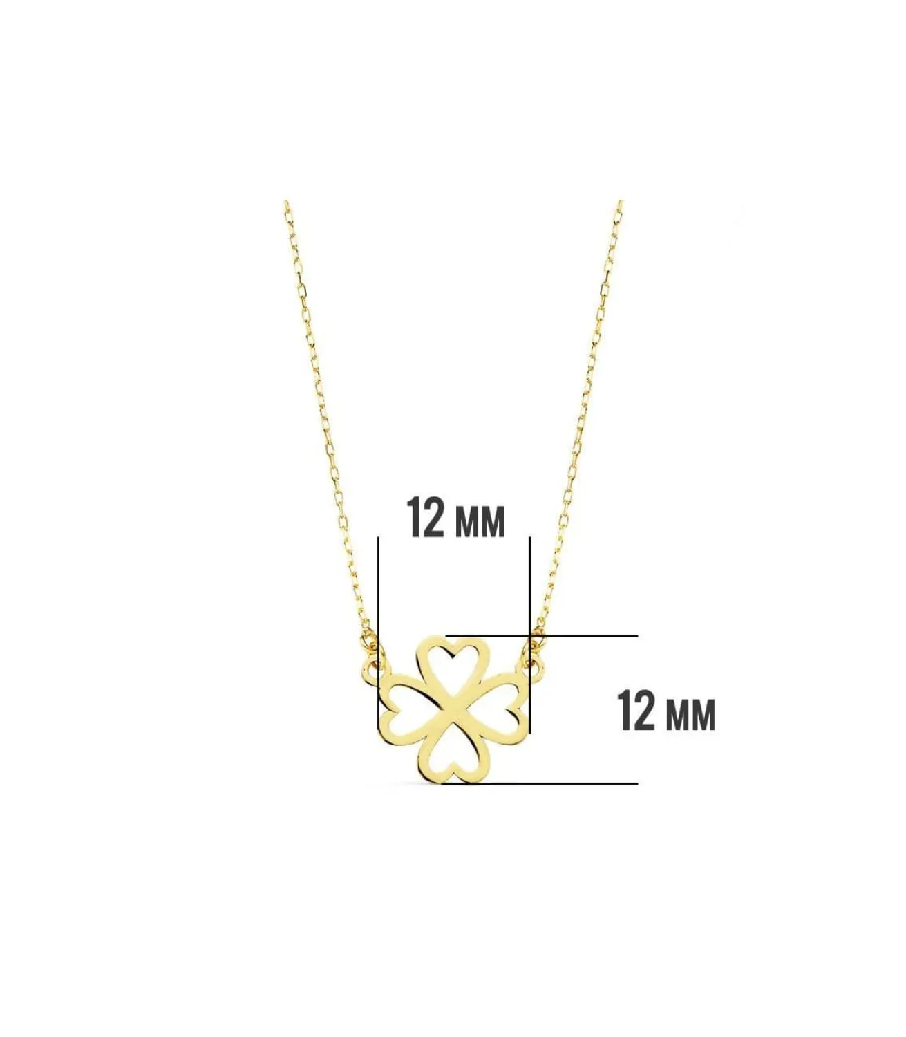 Gargantilla Trebol 18 Ktes<Alda Joyeros Store