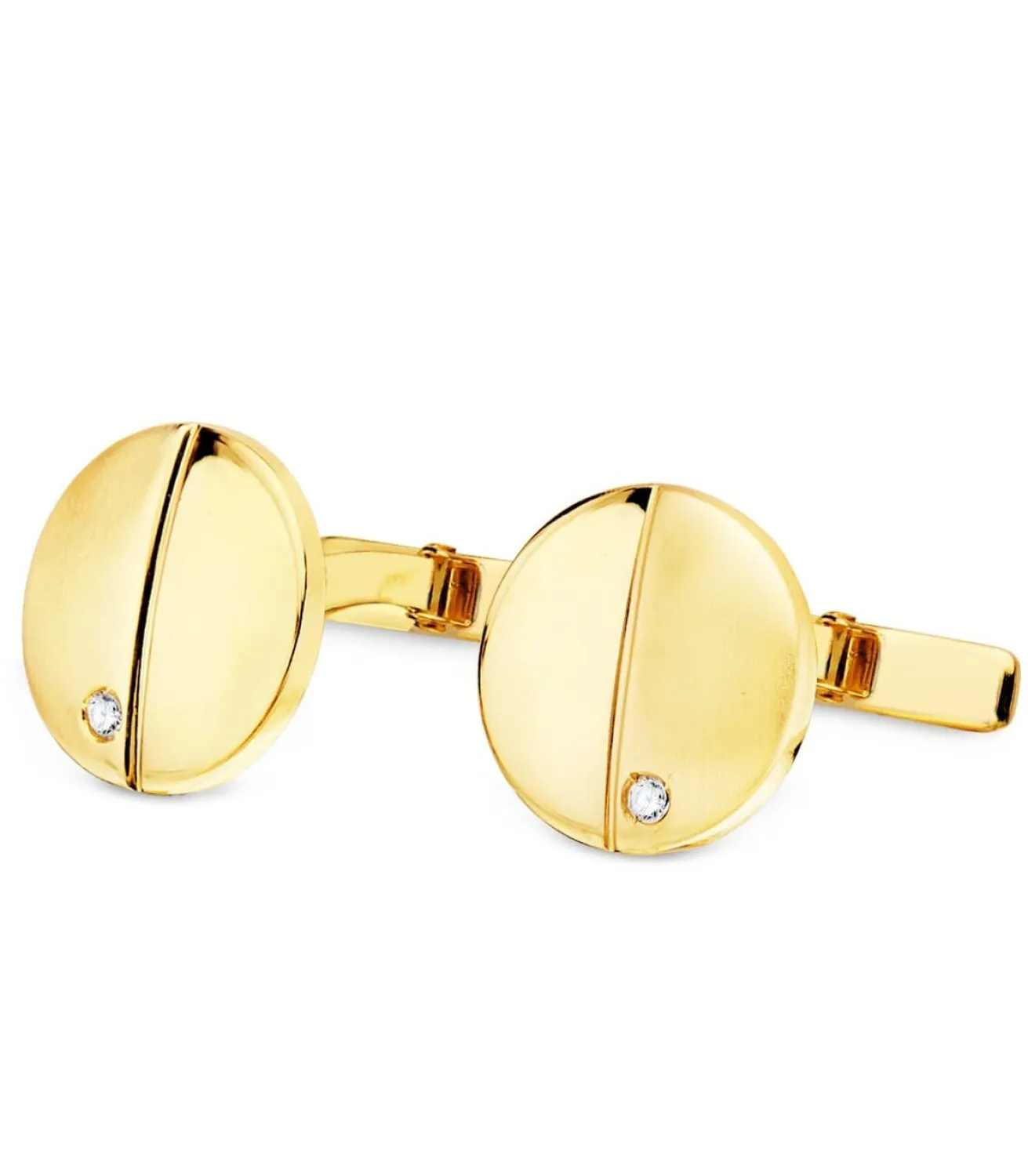 Gemelos Claude Oro Amarillo 18K<Alda Joyeros Store