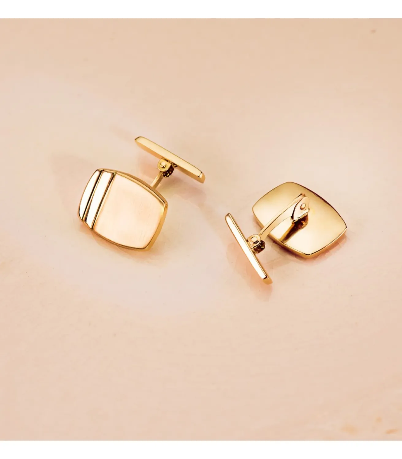 Gemelos Renaud Oro Amarillo 18K<Alda Joyeros Online