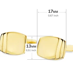 Gemelos Renaud Oro Amarillo 18K<Alda Joyeros Online