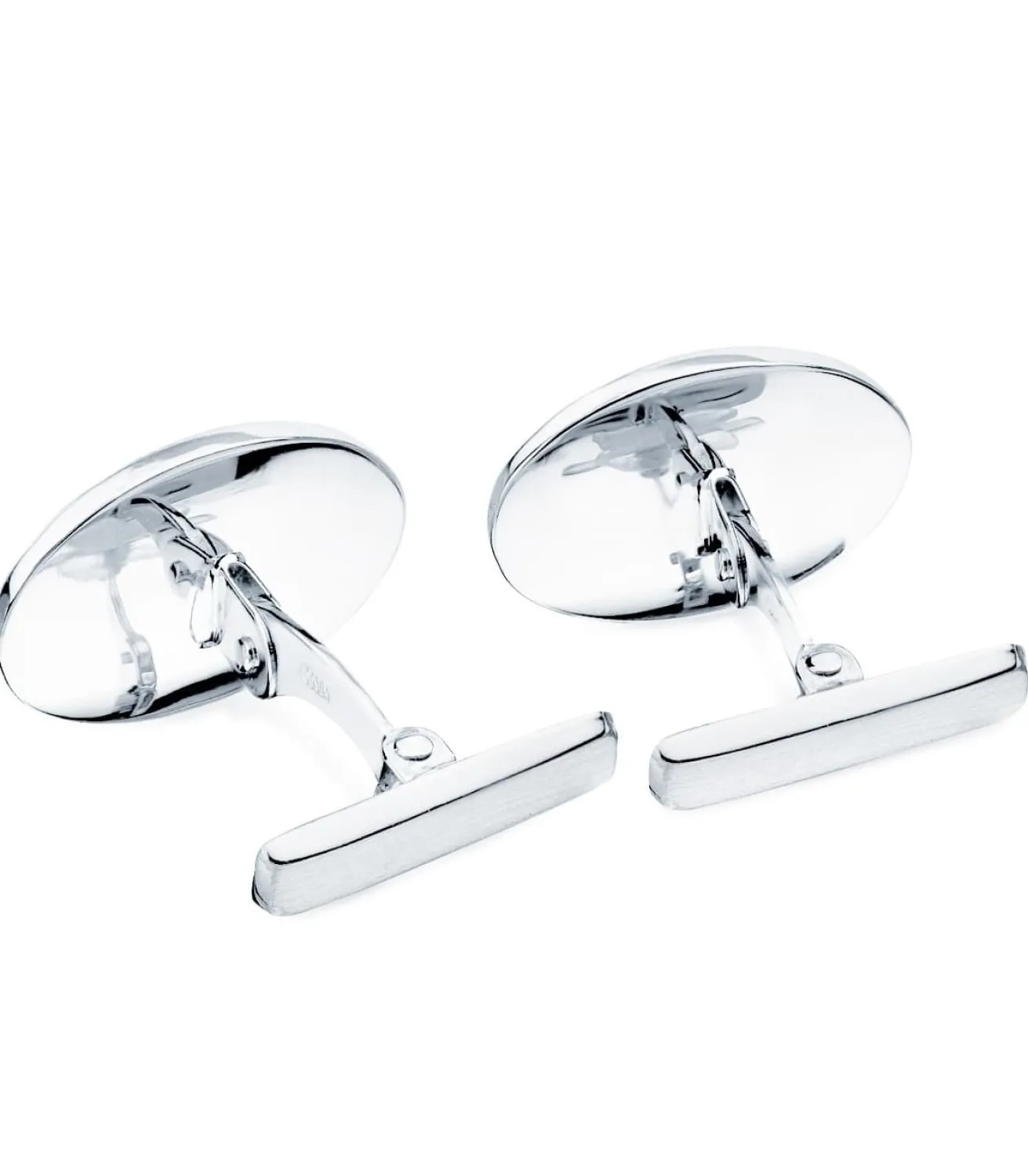 Gemelos Theo Oro Blanco 18K<Alda Joyeros Sale
