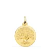 Medalla Arbol De La Vida Oro 18K 18 Mm<Alda Joyeros Online